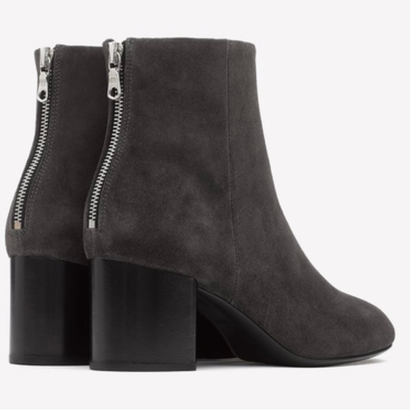 NWT / Rag & Bone / Shea Asphault Suede Boot / Size 39 / 8 - Picture 2 of 6